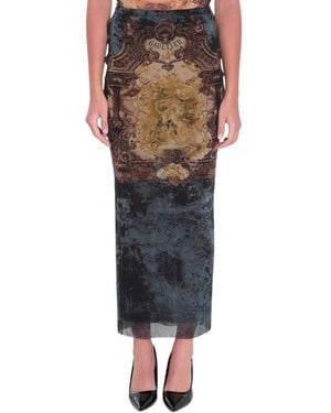 Jean Paul Gaultier Maxi Skirts - Multicolor