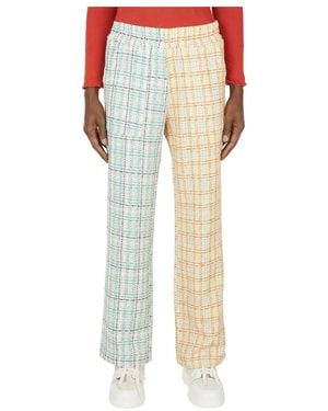 (DI)VISION Straight Trousers - Yellow