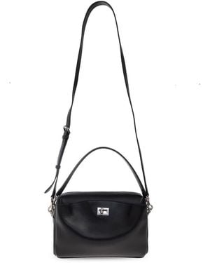 Balenciaga Tassen ,Zwart ,Leer Rodeo Schoudertas