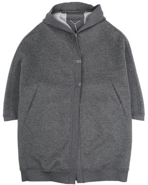 Diego M Single-Breasted Coats - Gray