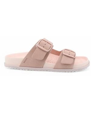 Geox Sliders - Rose