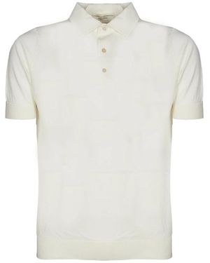 FILIPPO DE LAURENTIIS Tops ,M/C Paramontura - Wit