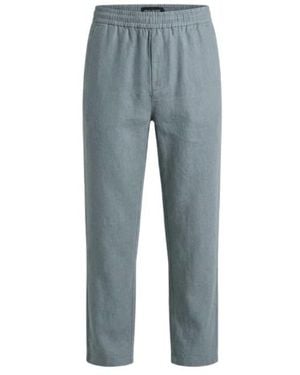Lyle & Scott Broeken ,Blauw ,Straight Broeken