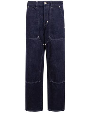 Dickies Jeans ,Blauw ,Denim Selvedge Double Knee Denim Pants