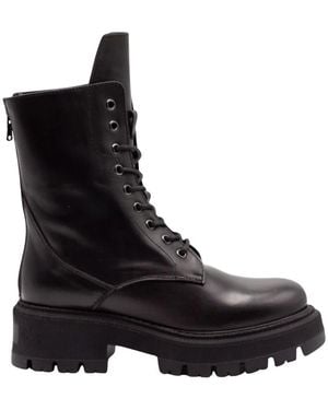 Julie Dee Schnürstiefelette - Schwarz