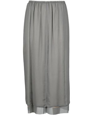 Alysi Midi Skirts - Grey
