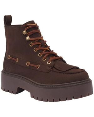 Timberland Stone Street Plateau-Stiefel - Braun