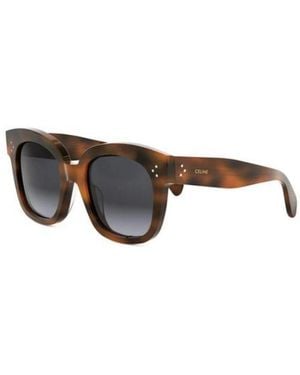 Celine Authentische 3 Dots Brille - Braun