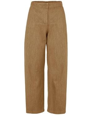 Bomboogie Tapered Broeken - Naturel