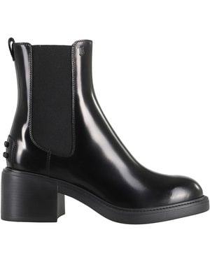 Tod's Gomma T60 Enkellaarsjes - Zwart