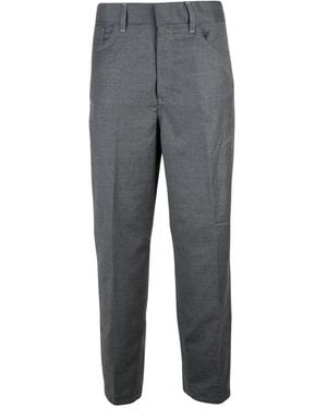 Dondup Straight Trousers - Grigio
