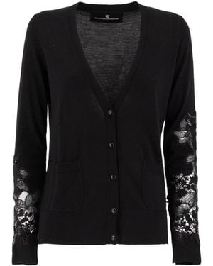 Ermanno Scervino Cardigans - Zwart