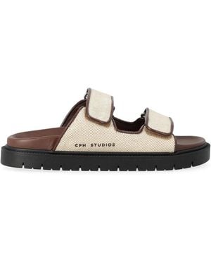 COPENHAGEN Sliders - Brown