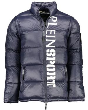 Philipp Plein Winter Jackets - Blue