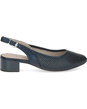 Caprice Court Shoes - Blue