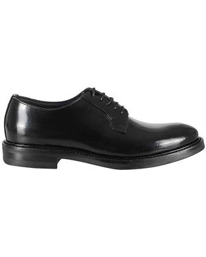 Seboy's Schoenen ,Zwart ,Leer Golf Abrasivato
