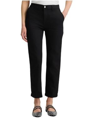 Liu Jo Cropped Trousers - Black