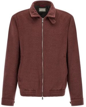 Brunello Cucinelli Light Jackets - Red