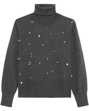 Alpha Studio Truien & Vesten ,Grijs ,Fine Essentials Turtleneck