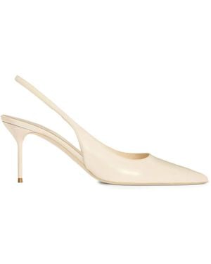 Paris Texas Court Shoes - White