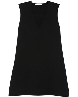 Fendi Kleedjes ,Zwart ,Wol Jurk