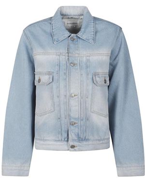 Victoria Beckham Denim Hemden - Blauw