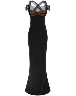 Nensi Dojaka Maxi Dresses - Black