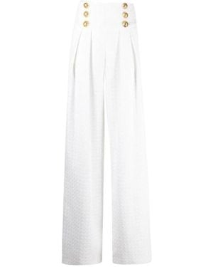 Balmain Wide Pants - White