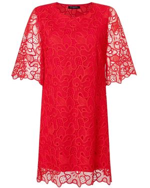 Ana Alcazar Short Dresses - Red