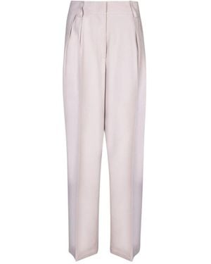 Blanca Vita Tapered Trousers - Natural