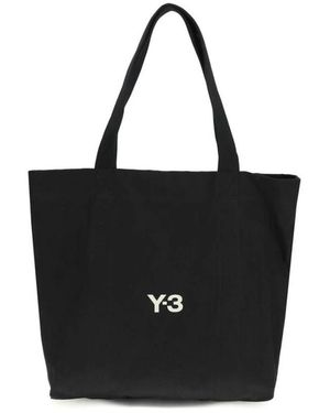 Y-3 Tassen ,Zwart ,Katoen Canvas Tote