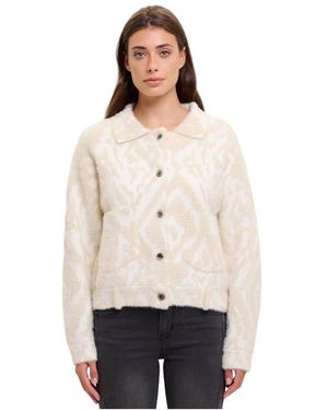 Rino & Pelle Bubbly Boxy Jas - Naturel