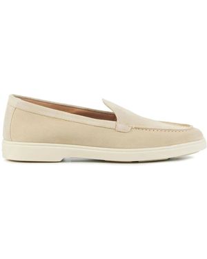 Santoni Loafers - Natural