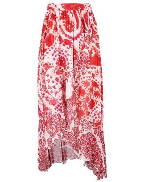 Twinset Midi Skirts - Red