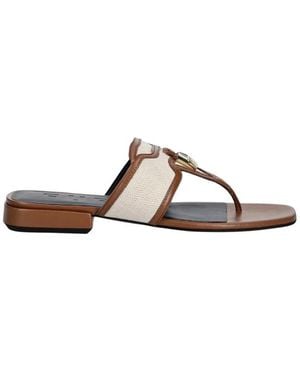 Furla Summer Thong - Braun
