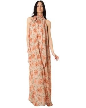 Semicouture Kleedjes ,Veelkleurig ,Abito Rosalind - Meerkleurig