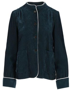 forte_forte Two-Tone Jade Jas - Blauw
