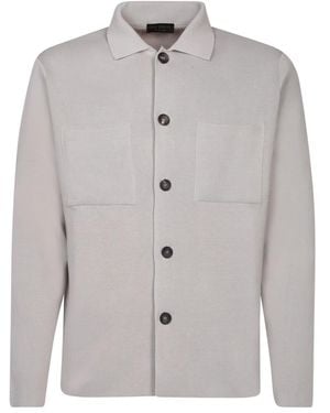 Dell'Oglio Light Jackets - Grey