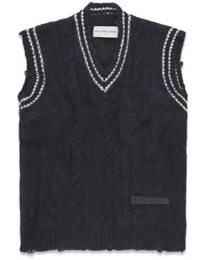 Philippe Model Sleeveless Knitwear - Negro