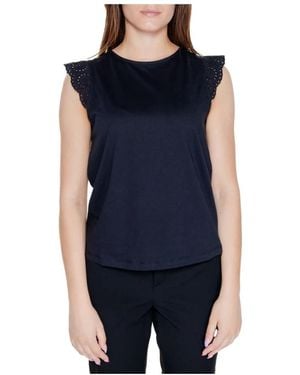 Vero Moda Sleeveless Tops - Blue