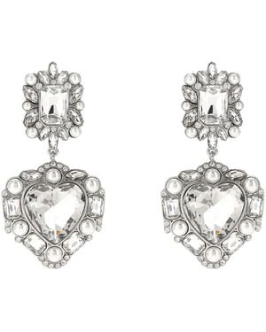 Self-Portrait Earrings - Metallic