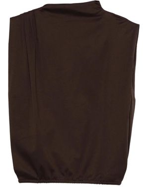 Soeur Tops ,Bruin ,Sleeveless Tops