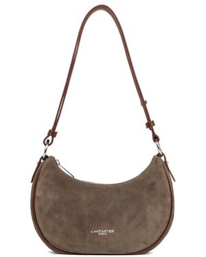 Lancaster Petit Sac Besace Suède - Grau