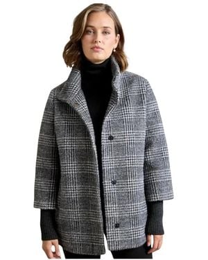 Junge Single-Breasted Coat - Zwart