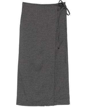 DUNST Midi Skirts - Grijs