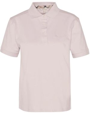 Barbour Tops ,Roze ,Roze T-Shirts En Polos