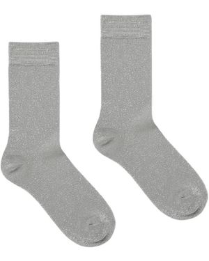 Swedish Stockings Ondergoed ,Grijs ,Ines Shimmery Sokken