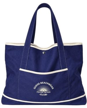Guess Tote Bags - Blu