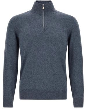 Brunello Cucinelli Cashmere Knitwear - Azul