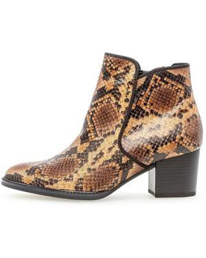Gabor Cowboy Boots - Marron